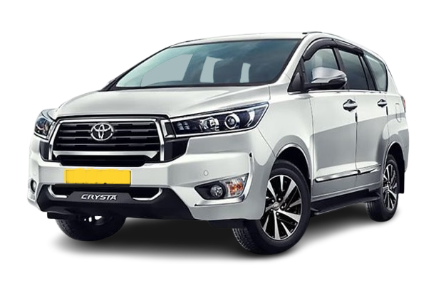 Innova crysta an ideal SUV highlighting the affordable cab service in kolhapur